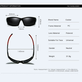 VIAHDA NEW Fashion Polarized Ανδρικά γυαλιά ηλίου Πολυτελής επωνυμία σχεδιαστής Vintage Driving γυαλιά ηλίου Ανδρικά γυαλιά σκιάς UV400