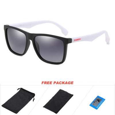 DUBERY muške četvrtaste polarizirane sunčane naočale za vožnju Brand Designer Mirror Driver sunčane naočale muške naočale za muškarce Oculos anti-refleks