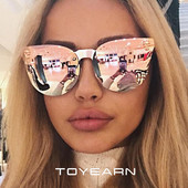 2020. aasta uus vintage brändi disainer gooti stiilis kassisilmade päikeseprillid naiste meeste metallist pealuu roosa kullaga lahedad päikeseprillid naistele UV400