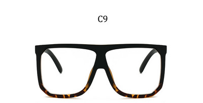 Kvadratne sunčane naočale velikog okvira Ženske modne ravne i prevelike luksuzne marke sunčane naočale s gradijentom za žene 2023. Oculos