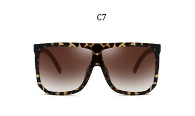 Kvadratne sunčane naočale velikog okvira Ženske modne ravne i prevelike luksuzne marke sunčane naočale s gradijentom za žene 2023. Oculos