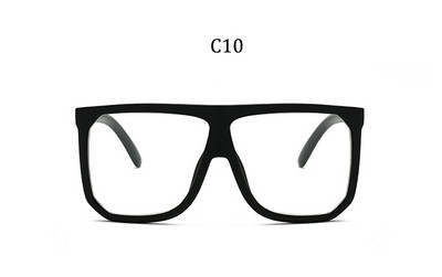 Kvadratne sunčane naočale velikog okvira Ženske modne ravne i prevelike luksuzne marke sunčane naočale s gradijentom za žene 2023. Oculos