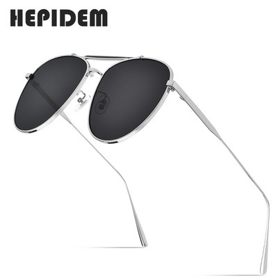 HEPIDEM Pilotske sunčane naočale Ženske 2020. Novi luksuzni brend Dizajnerske sunčane naočale od metalne legure Muške s zrcalom Najlonske leće gm 5013