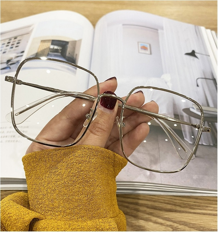 Arvutiprillid Kandiline raam Naiste Meeste Antisinine Valgussulamist Prillid Blokeerivad Kandilised Prillid Läbipaistvad Prillid Optilised