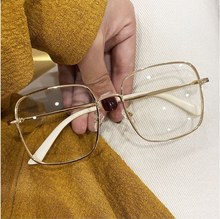 Arvutiprillid Kandiline raam Naiste Meeste Antisinine Valgussulamist Prillid Blokeerivad Kandilised Prillid Läbipaistvad Prillid Optilised