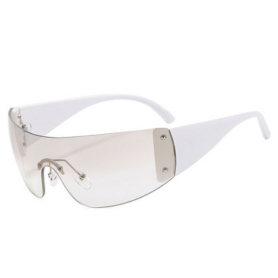 Nove Y2K sunčane naočale Ženske dizajnerske punk sunčane naočale za muškarce Zaštitne naočale Modne jednodijelne Lentes De Sol Mujer