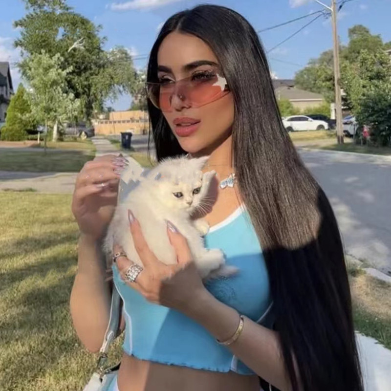 Nove Y2K sunčane naočale Ženske dizajnerske punk sunčane naočale za muškarce Zaštitne naočale Modne jednodijelne Lentes De Sol Mujer