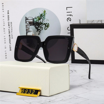 Hot Shades for Women Πολυτελή μάρκα τετράγωνα γυαλιά ηλίου Trendy Big Frame Fashion Γυαλιά ηλίου Γυναικεία UV400 Gafas Hombre