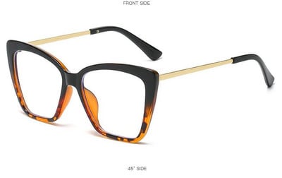 Ochelari anti-lumină albastră pentru femei, ochi de pisică, vintage, pentru computer, bărbați, ochelari de vedere, sticlă optică, cadru de sol, ochelari de jocuri