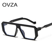 OVZA 2023 Nove modne naočale protiv plavih zraka Muški retro okviri za naočale Ženske računalne naočale Punk stil S1181