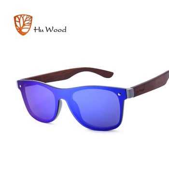 HU WOOD 2018 New Arrival Γυναικεία Πλαστική Σκελετός Γυαλιά ηλίου Ξύλινα ακουστικά Ορθογώνιες αποχρώσεις UV400 Lens Γυαλιά ηλίου για άνδρες GR8021