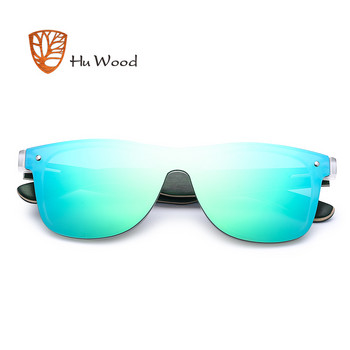 HU WOOD 2018 New Arrival Γυναικεία Πλαστική Σκελετός Γυαλιά ηλίου Ξύλινα ακουστικά Ορθογώνιες αποχρώσεις UV400 Lens Γυαλιά ηλίου για άνδρες GR8021