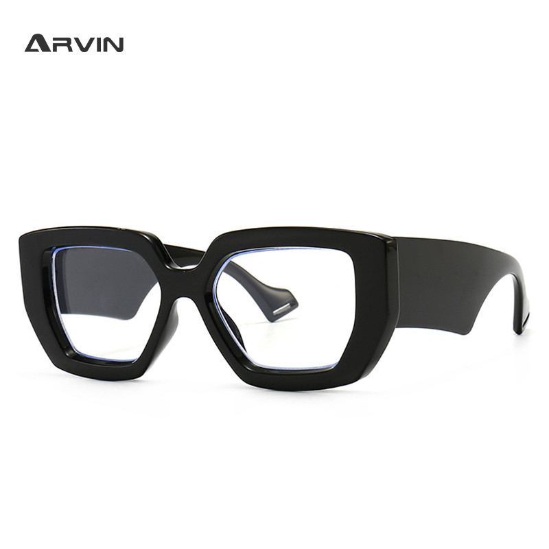 Modni šareni četvrtasti okviri za ženske naočale Novi brend crni anti-plavi okvir za računalne naočale ženske nijanse
