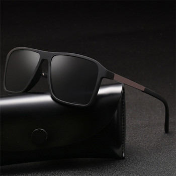 EAGLEBORN Polaroid Ανδρικά γυαλιά ηλίου τετράγωνα vintage γυαλιά ηλίου διάσημης μάρκας γυαλιά ηλίου Polarized ρετρό θηλυκό για άνδρες