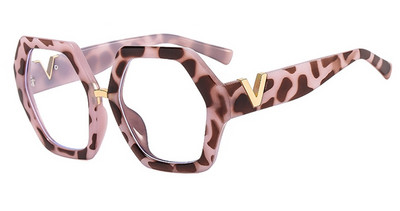 Kvadratinis anti mėlynas šviesus akinių rėmelis moterims Vintažiniai dideli juodi moteriški akinių rėmeliai madingi prekės ženklo skaidrūs akiniai