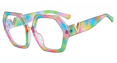 Kvadratinis anti mėlynas šviesus akinių rėmelis moterims Vintažiniai dideli juodi moteriški akinių rėmeliai madingi prekės ženklo skaidrūs akiniai