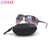 Metalne sklopive polarizirane pilotske sunčane naočale Muški sjenilo s okvirom pištolja Sunčane naočale Naočale s naočalama Muške naočale za vožnju Pošalji torbicu N5