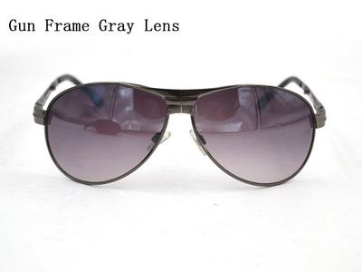 Metalne sklopive polarizirane pilotske sunčane naočale Muški sjenilo s okvirom pištolja Sunčane naočale Naočale s naočalama Muške naočale za vožnju Pošalji torbicu N5