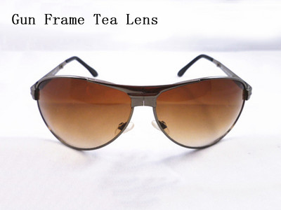 Metalne sklopive polarizirane pilotske sunčane naočale Muški sjenilo s okvirom pištolja Sunčane naočale Naočale s naočalama Muške naočale za vožnju Pošalji torbicu N5