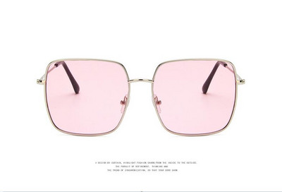 2021. Najnoviji četvrtasti okviri vintage Eeygalsses Ženske prevelike velike veličine Optički okviri Metalni okviri za naočale Prozirne leće Naočale