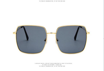 2021. Najnoviji četvrtasti okviri vintage Eeygalsses Ženske prevelike velike veličine Optički okviri Metalni okviri za naočale Prozirne leće Naočale