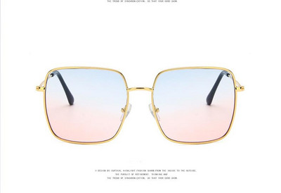 2021. Najnoviji četvrtasti okviri vintage Eeygalsses Ženske prevelike velike veličine Optički okviri Metalni okviri za naočale Prozirne leće Naočale