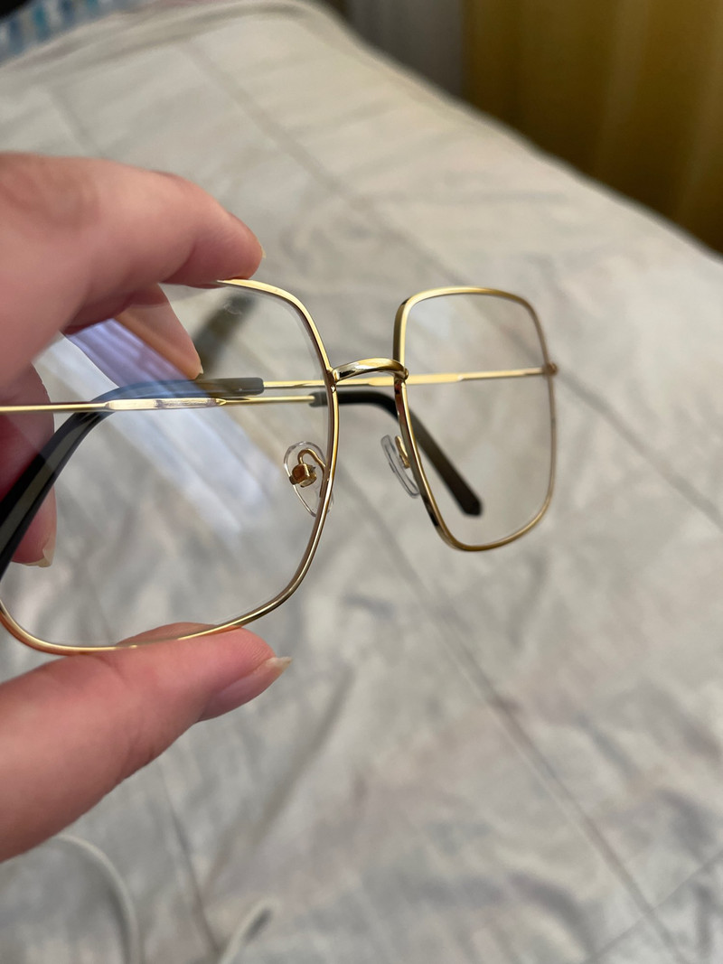 2021. Najnoviji četvrtasti okviri vintage Eeygalsses Ženske prevelike velike veličine Optički okviri Metalni okviri za naočale Prozirne leće Naočale