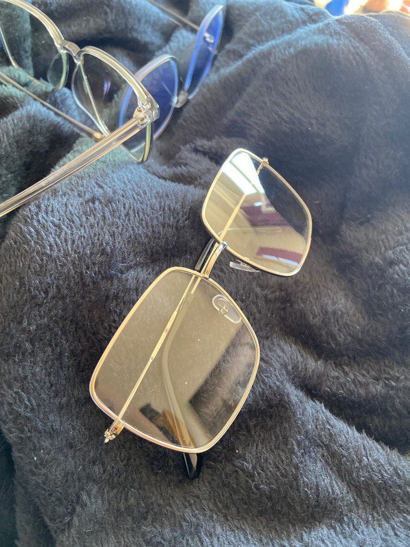 2021. Najnoviji četvrtasti okviri vintage Eeygalsses Ženske prevelike velike veličine Optički okviri Metalni okviri za naočale Prozirne leće Naočale
