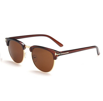2023 Polumetalni ženski okviri za naočale Muški okviri za naočale Vintage SquareClear Glasses Optical Spectacle Frame naočale