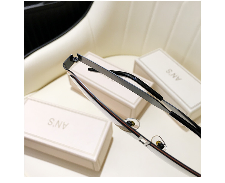 MS nove muške modne sunčane naočale bez okvira, uniseks imitacija štrasa s gradijentnom bojom UV400, ženske sunčane naočale