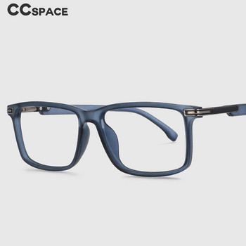 53822 Ретро квадратни мъжки рамки за оптични очила против синя светлина Tr90 Модни компютърни очила