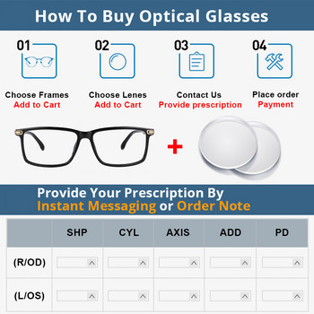 53822 Ретро квадратни мъжки рамки за оптични очила против синя светлина Tr90 Модни компютърни очила