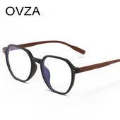 OVZA modni okvir za optičke naočale Ženske dizajnerske naočale za računala za muškarce Anti Blue Ray naočale S5056