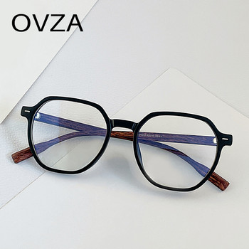 OVZA Fashion Οπτικά Γυαλιά Σκελετός Γυναικεία Επώνυμη Σχεδιάστρια Γυαλιά Υπολογιστή για Ανδρικά Γυαλιά Οράσεως Αντι Μπλε Ακτίνα S5056