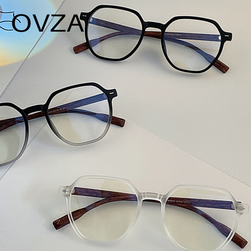 OVZA modni okvir za optičke naočale Ženske dizajnerske naočale za računala za muškarce Anti Blue Ray naočale S5056