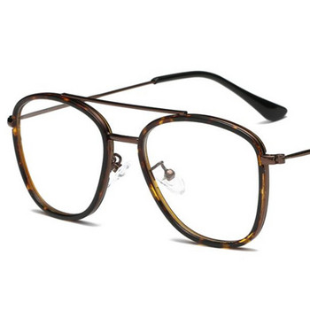 Γυαλιά προσωπικότητας Ρετρό οπτικά γυαλιά γυαλιά Unisex Διπλής Δέσμης Γυαλιά Oversize Σκελετός Γυαλιά Διαθέσιμα 5 Χρώματα