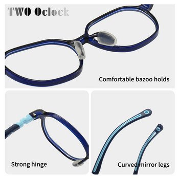 Ευέλικτο TR90 Σκελετός παιδικών γυαλιών για αγόρια για κορίτσια Anti Blue Light Γυαλιά ματιών Παιδικό Spectacle 0 Σκελετός Οπτικής Διόπτρας