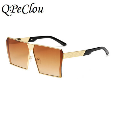 Uued klassikalised vintage metallist ruudukujulised peegliga päikeseprillid naiste brändi gradientvärviga päikeseprillid meeste sõiduvarjud Oculos Feminino