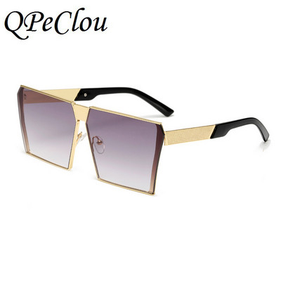 Uued klassikalised vintage metallist ruudukujulised peegliga päikeseprillid naiste brändi gradientvärviga päikeseprillid meeste sõiduvarjud Oculos Feminino