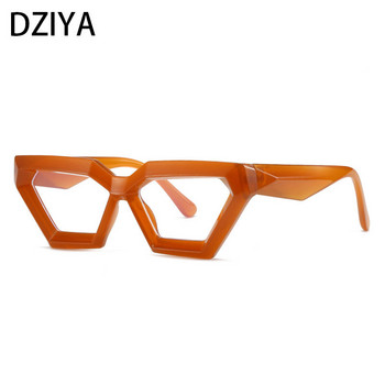 Очила с големи рамки за жени, мъже, леопардови очила, женски оптични очила, котешко око, рамка за очила с рецепта 60451