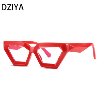 Очила с големи рамки за жени, мъже, леопардови очила, женски оптични очила, котешко око, рамка за очила с рецепта 60451