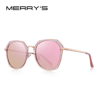 MERRYS DESIGN Ochelari de soare polarizați pătrați la modă pentru femei Ochelari de soare de marcă de lux în tendințe cu protecție UV400 S6286
