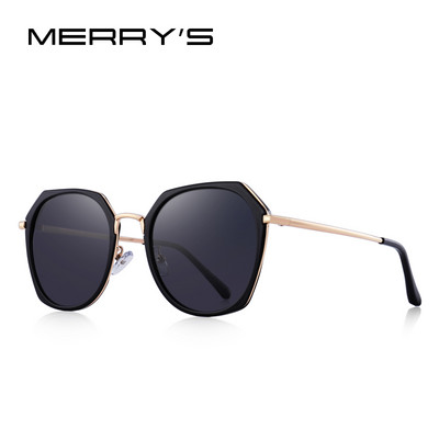 MERRYS DESIGN Ochelari de soare polarizați pătrați la modă pentru femei Ochelari de soare de marcă de lux în tendințe cu protecție UV400 S6286