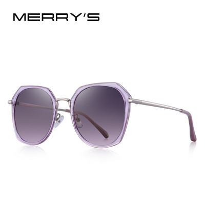 MERRYS DESIGN Ochelari de soare polarizați pătrați la modă pentru femei Ochelari de soare de marcă de lux în tendințe cu protecție UV400 S6286