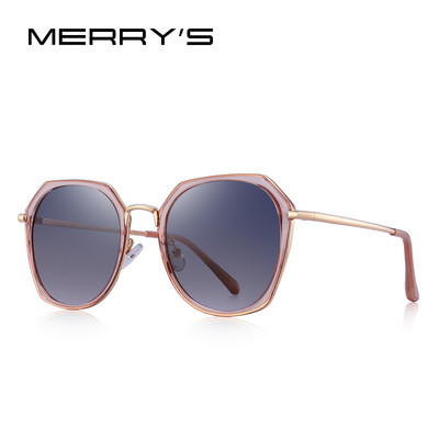 MERRYS DESIGN Ochelari de soare polarizați pătrați la modă pentru femei Ochelari de soare de marcă de lux în tendințe cu protecție UV400 S6286
