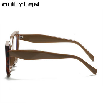 Oulylan Anti Blue Light Γυαλιά Σκελετός Γυναικεία Ανδρικά Vintage Cat eye Οπτικά Σκελετοί Γυαλιών Οράσεως Γυαλιά για υπολογιστή με συνταγή