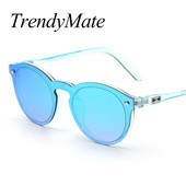 Ochelari de soare pentru femei Ochelari de soare ovali Moda Femei Bărbați Ochelari de soare retro cu oglindă reflectorizante Culoarea bomboană Transparentă Designer de marcă celebră Oculos 611T