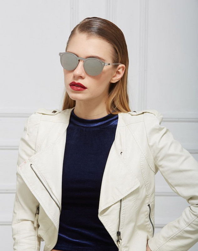 Ochelari de soare pentru femei Ochelari de soare ovali Moda Femei Bărbați Ochelari de soare retro cu oglindă reflectorizante Culoarea bomboană Transparentă Designer de marcă celebră Oculos 611T