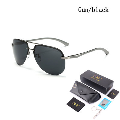 2020 DPZ aluminijske i magnezij polarizirane sunčane naočale bez okvira Luksuzne marke zrakoplovne sunčane naočale za muškarce/žene UV400