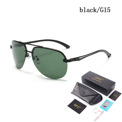 2020 DPZ aluminijske i magnezij polarizirane sunčane naočale bez okvira Luksuzne marke zrakoplovne sunčane naočale za muškarce/žene UV400